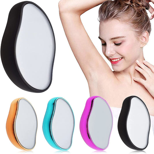 Bleame Crystal Hair Eraser ƒ?? Painless Exfoliation Hair Removal Tool For Arms Legs Back ƒ?? Apply To Any Part Of The Body ƒ?? China (random Color)Without Box