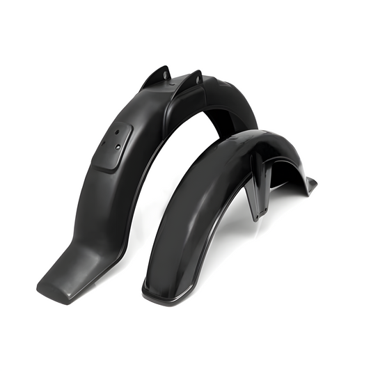 2 Pc Motorcycle Plastic Fender Mudguards Cover Set Best Quality ƒ?? 70cc Bike ƒ?? Front &amp; Back