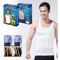 Slim N Fit Body Shaper Vest Shirt ƒ?? Tank Top Sleeveless Shape wear For Men