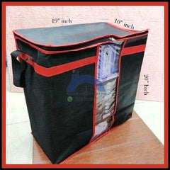 Large Storage Blanket Bag Organizer Cloth Storage Boxes for Wardrobe