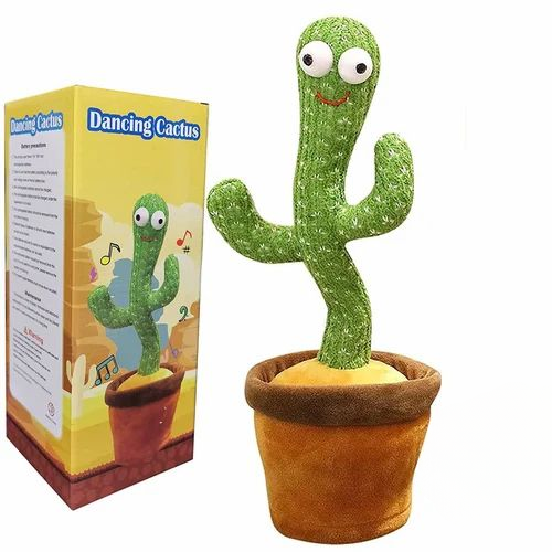 Dancing, Talking Cactus | Tree Cactus Plush toy for children, kids or toddlers - with box