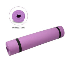 Yoga Matt Non-Slip Exercise Gym Flooring Mat Premium Quality For Men and Women Multi Purpose Uses (random color)