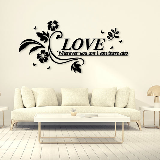 Love quotewall art Wall Art |  Wall Decor  Wall frame I Wall frame for bedroom I   black color