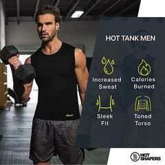 Hot Shapers Slimming Shirt Zipper Body Shaper Instead Slim Shirt For Men Black