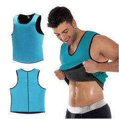 Hot Shapers Slimming Shirt Zipper Body Shaper Instead Slim Shirt For Men Black