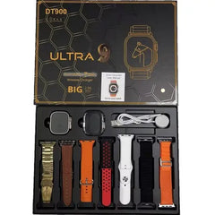 DT900 ULTRA Smart watch With 7 Straps big 2.06(random color)